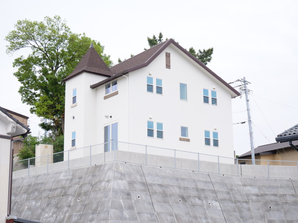 浜松市の注文住宅会社のエコーアートが行うオンライン見学会会場の外観写真