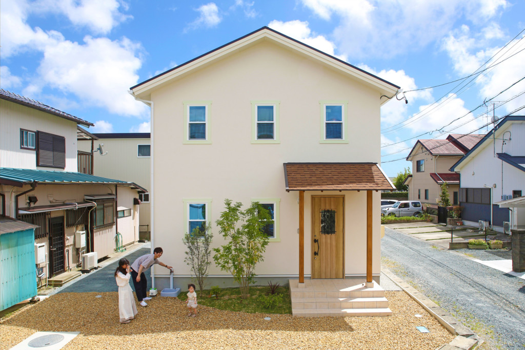 ナチュラルカフェスタイルのmamanの家 浜松市の工務店はエコーアート