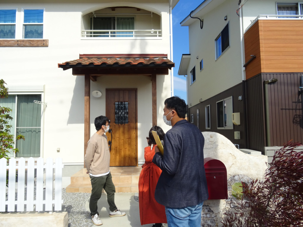 浜松市の注文住宅会社のエコーアートが行うインタビュー風景写真