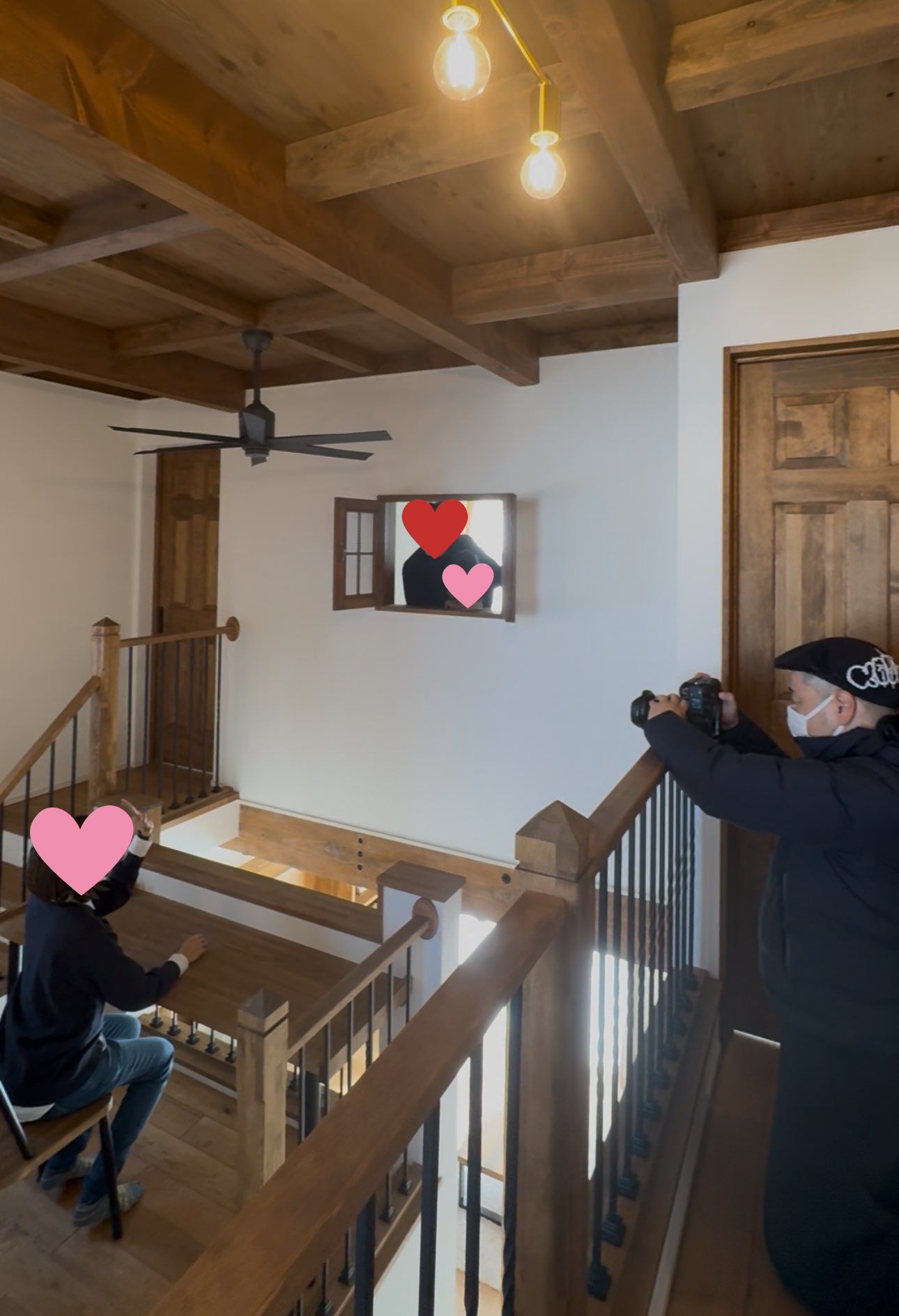 浜松市の注文住宅会社の工務店のエコーアートが建てたお宅の写真撮影風景画像