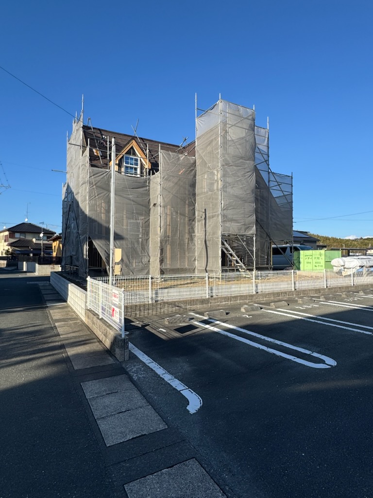 浜松市の注文住宅会社の工務店のエコーアートが行った屋根工事完了の写真