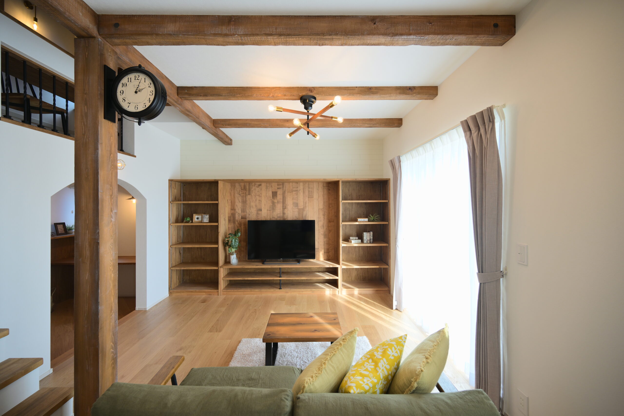 浜松市の注文住宅会社の工務店のエコーアートが施工したエコーアートらしさを表現した画像